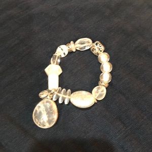 Silver, Liquidy crystal Silpada Bracelet